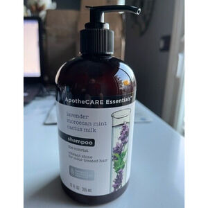 ApotheCARE Essential Lavender Moroccan mint cactus milk 12 fl. oz. Shampoo
